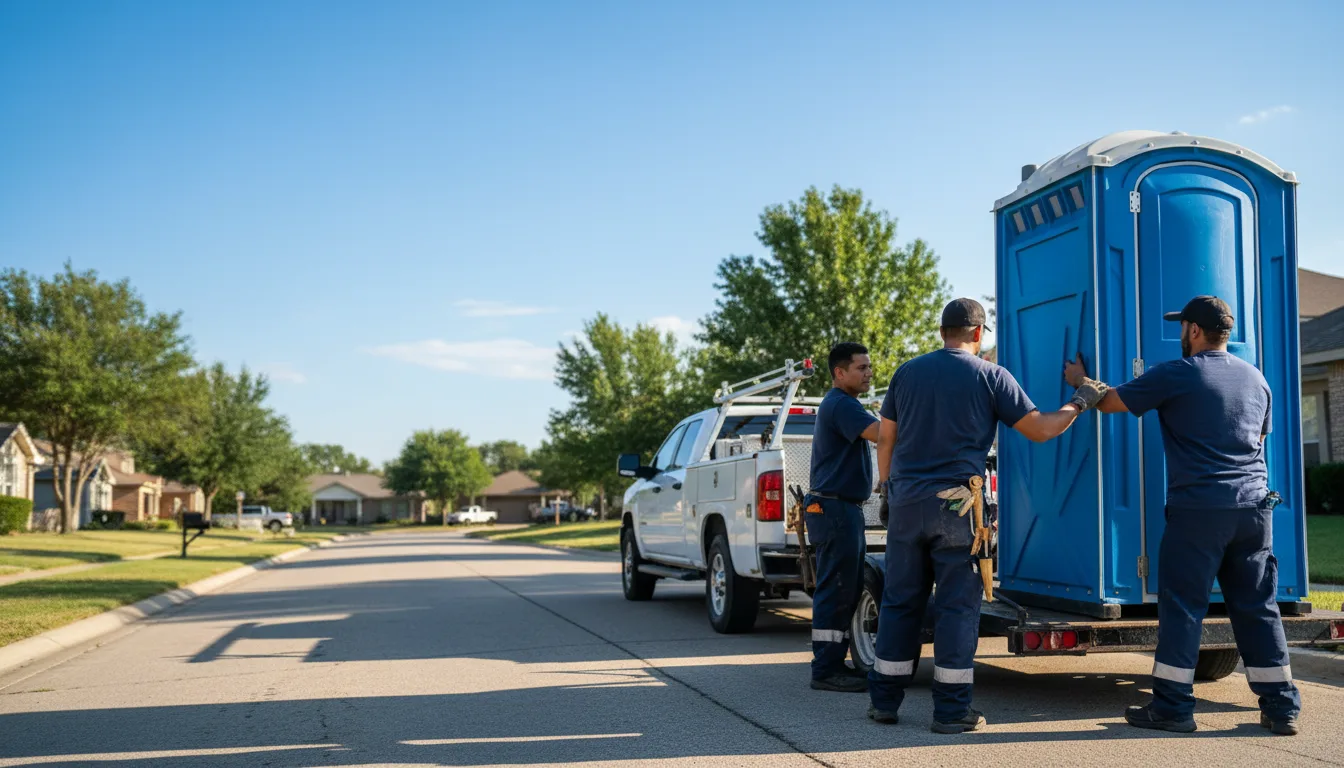 Portable Toilet Rental in Lissie, TX near me